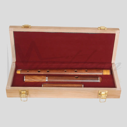 Irish Flute D Tune Rosewood With Tuning Slide With Wooden Case