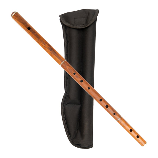 Irish Flute D tune Palisander ohne Stimmzug mit gepolstertem Etui