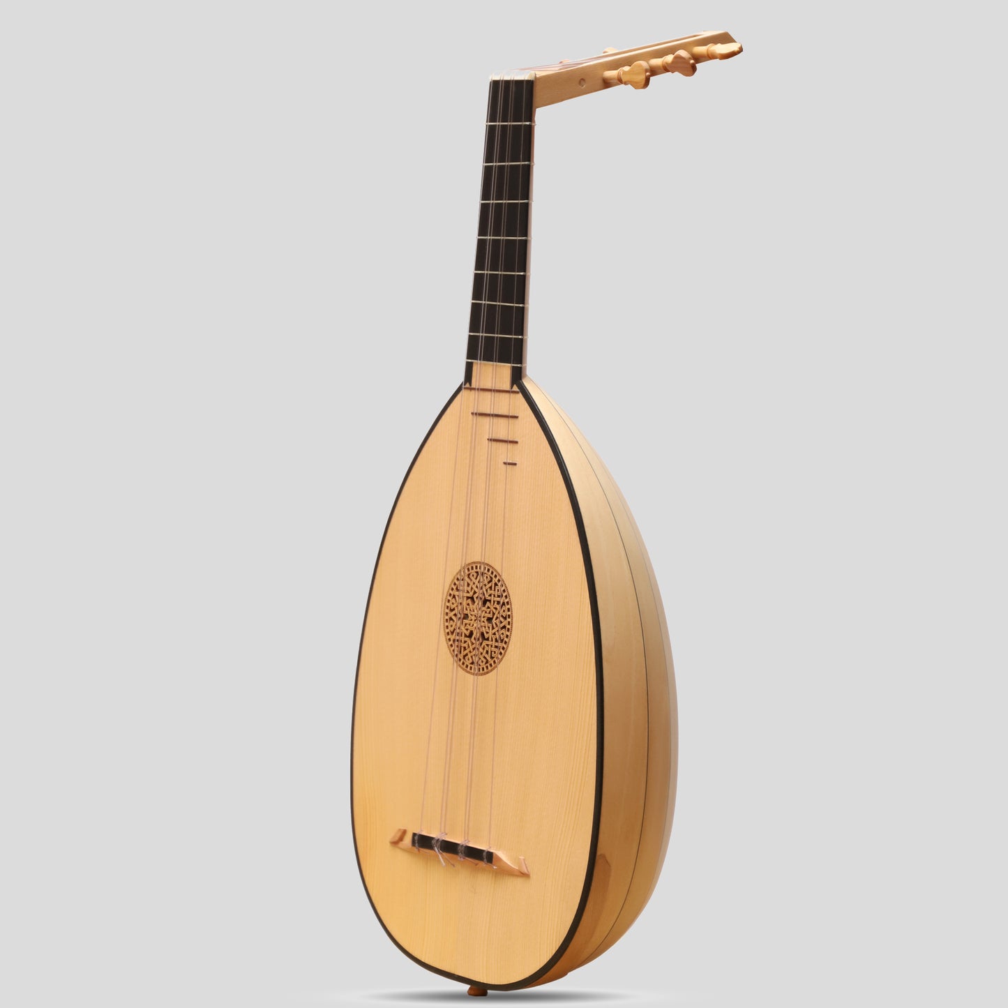 Lute Ukulele, 6 Strings Tenor Lacewood