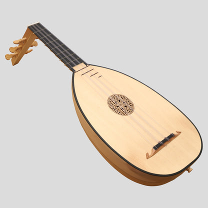 Lute Ukulele, 6 Streicher Tenor Lacewood