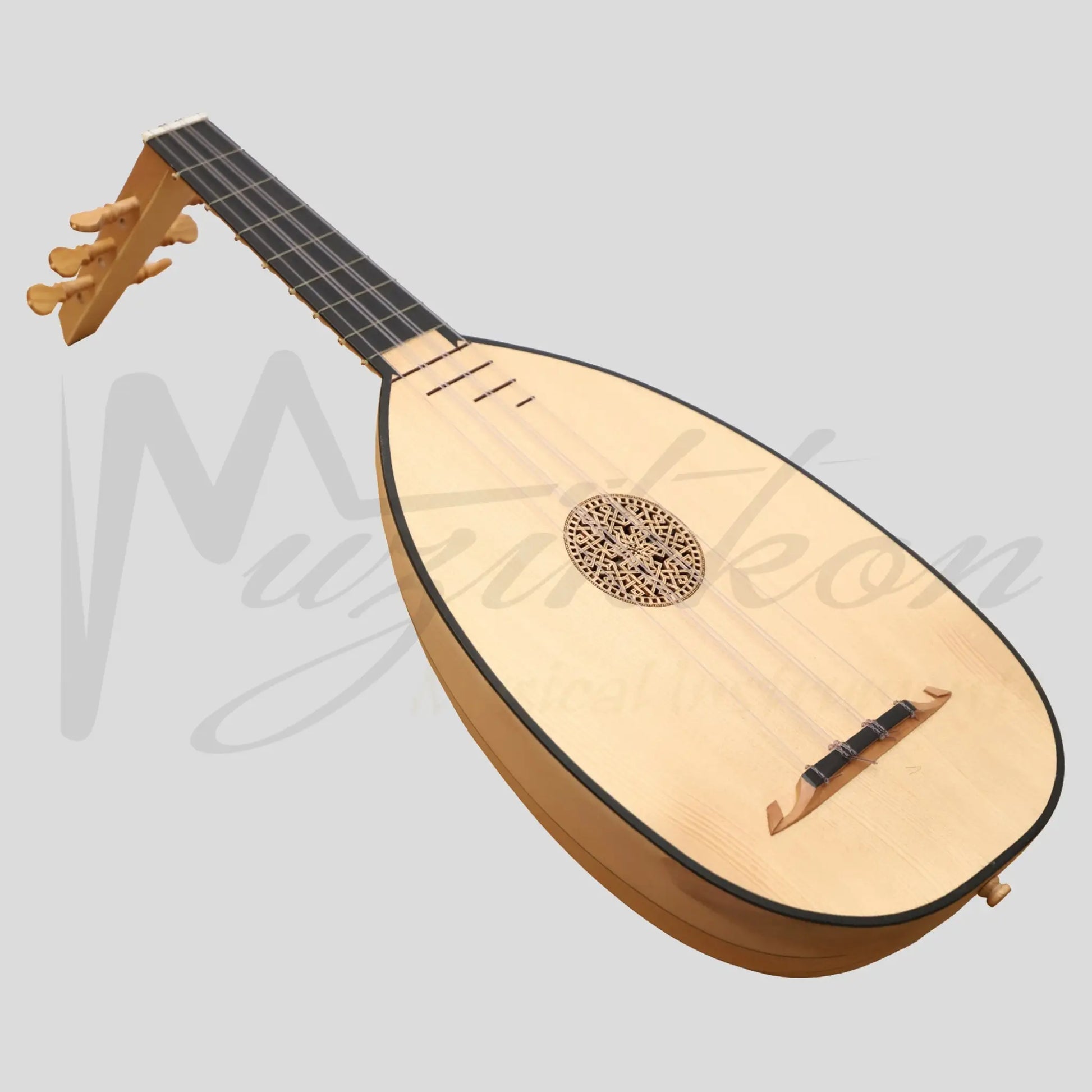 Lute Ukulele 6 Strings Tenor Lacewood