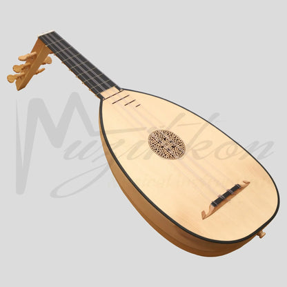 Lute Ukulele 6 Strings Tenor Lacewood