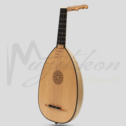 Lute Ukulele 6 Strings Tenor Left Lacewood