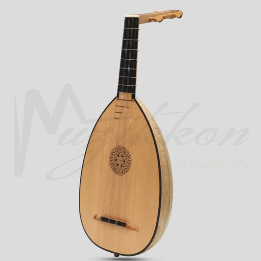 Lute Ukulele 6 Strings Tenor Left Lacewood