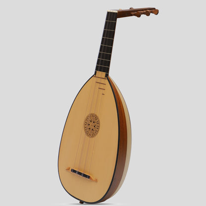 Laute Ukulele, 6 Saiten Tenor Variaschiert Palisander Lacewood