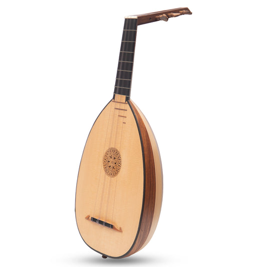 Lute Ukulele, 6 corde tenore variegato palissandro pizzo