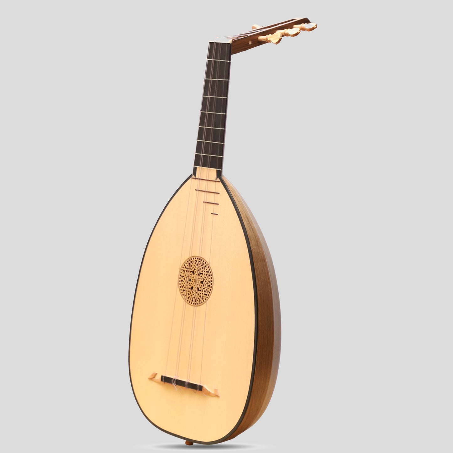 Laute Ukulele, 6 Saiten Tenor Walnuss