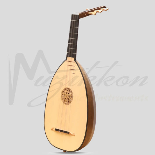 Lute Ukulele 6 Strings Tenor Walnut