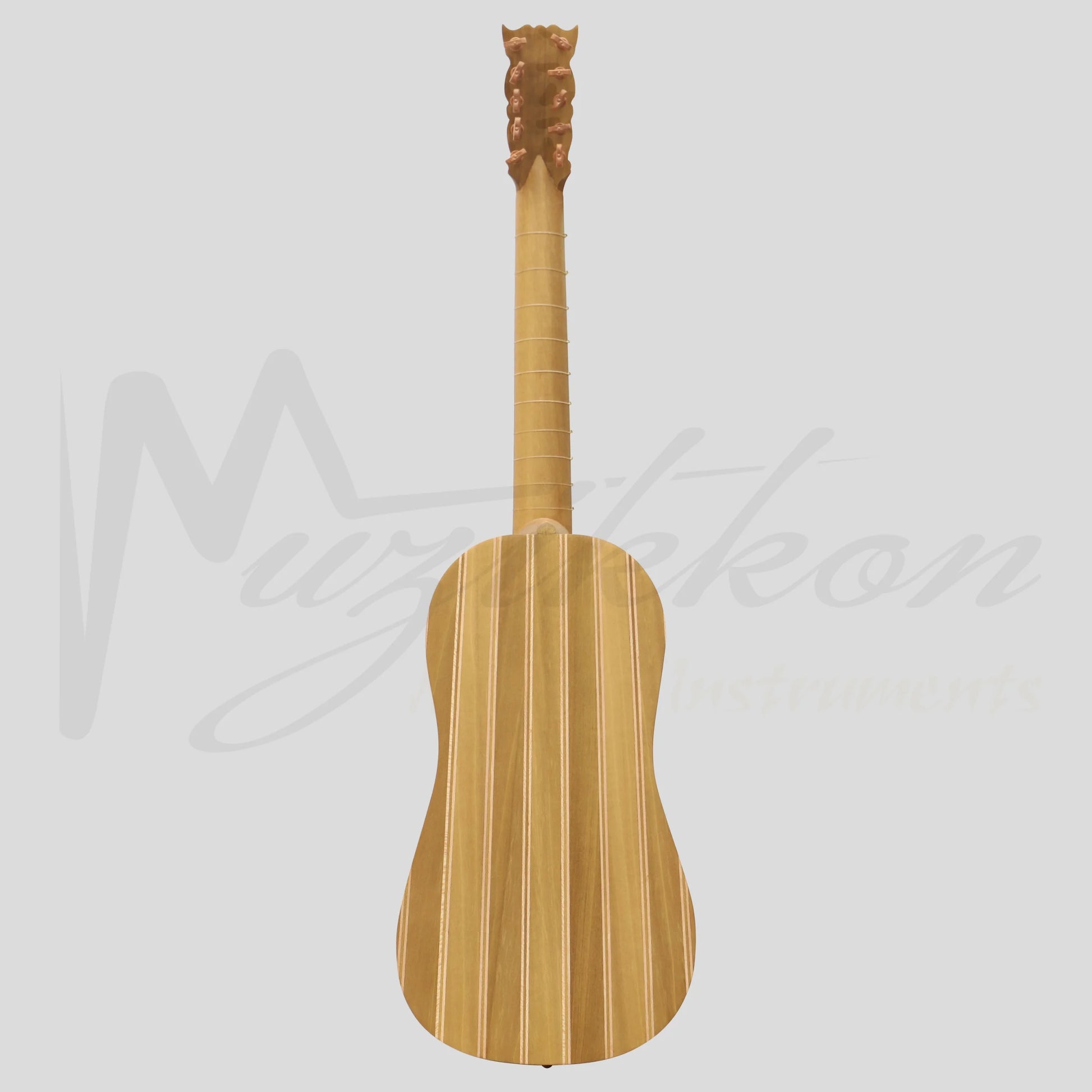 Luth Ebene Baroque Guitar After Voboam