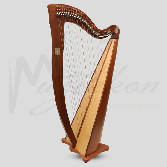 Mchugh Ayra Harp 38 Strings Mahogany