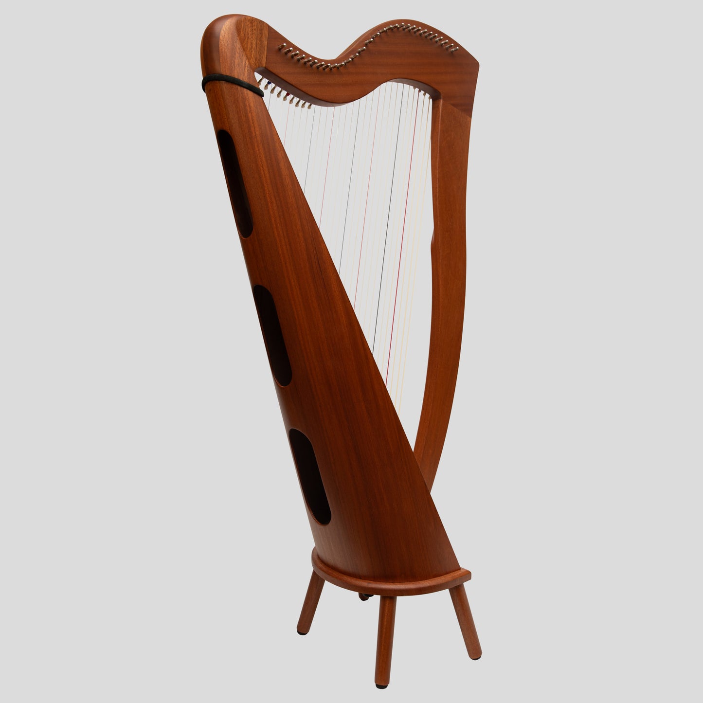 McHugh Harp 29 String Mahogany Roundback