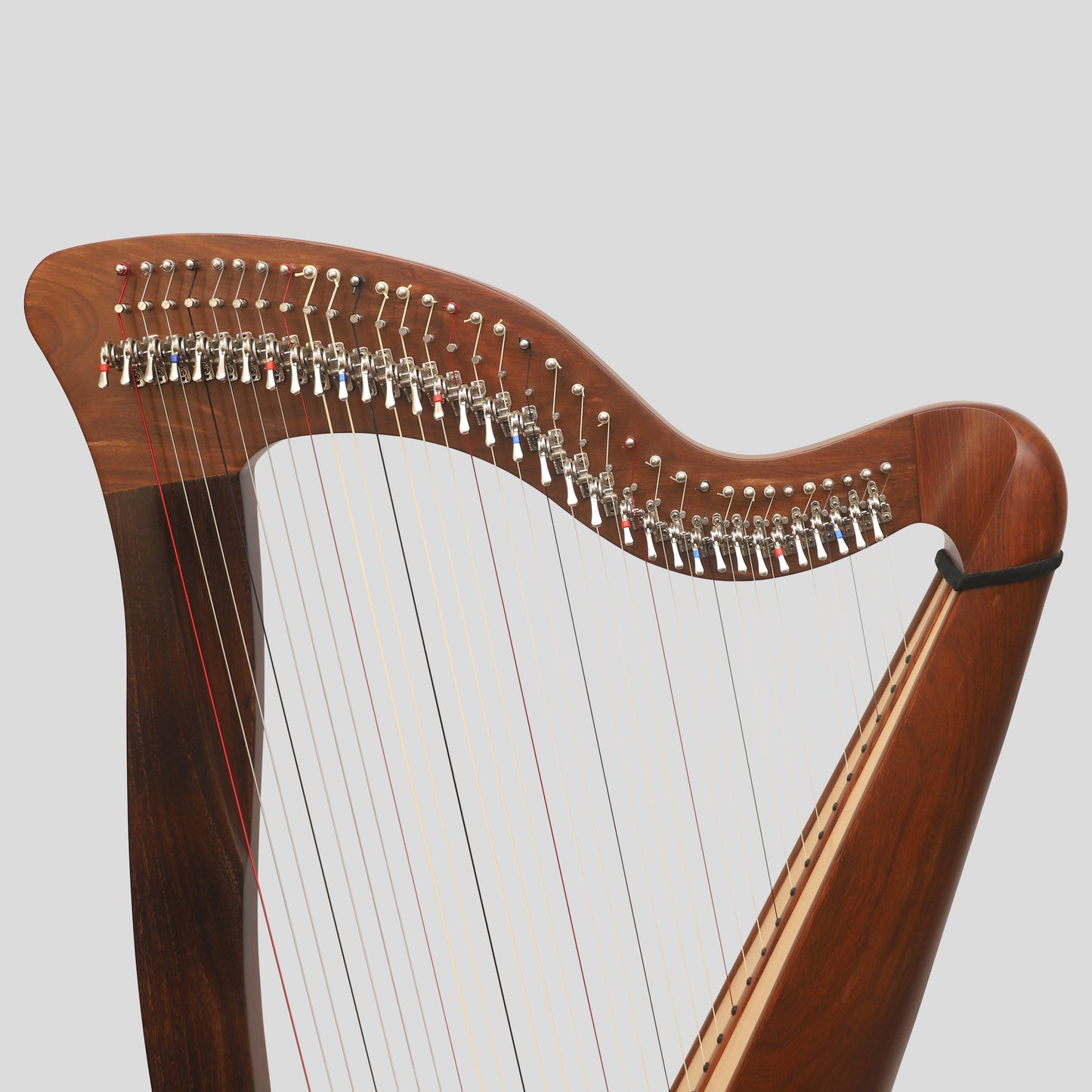 McHugh Harp 34 Corde Rosewood Round back