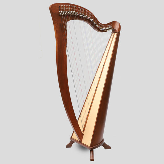 McHugh Harp 38 Strings Rosewood Round back