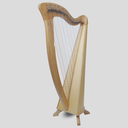 McHugh Harp 34 Saiten Ashwood Rund zurück