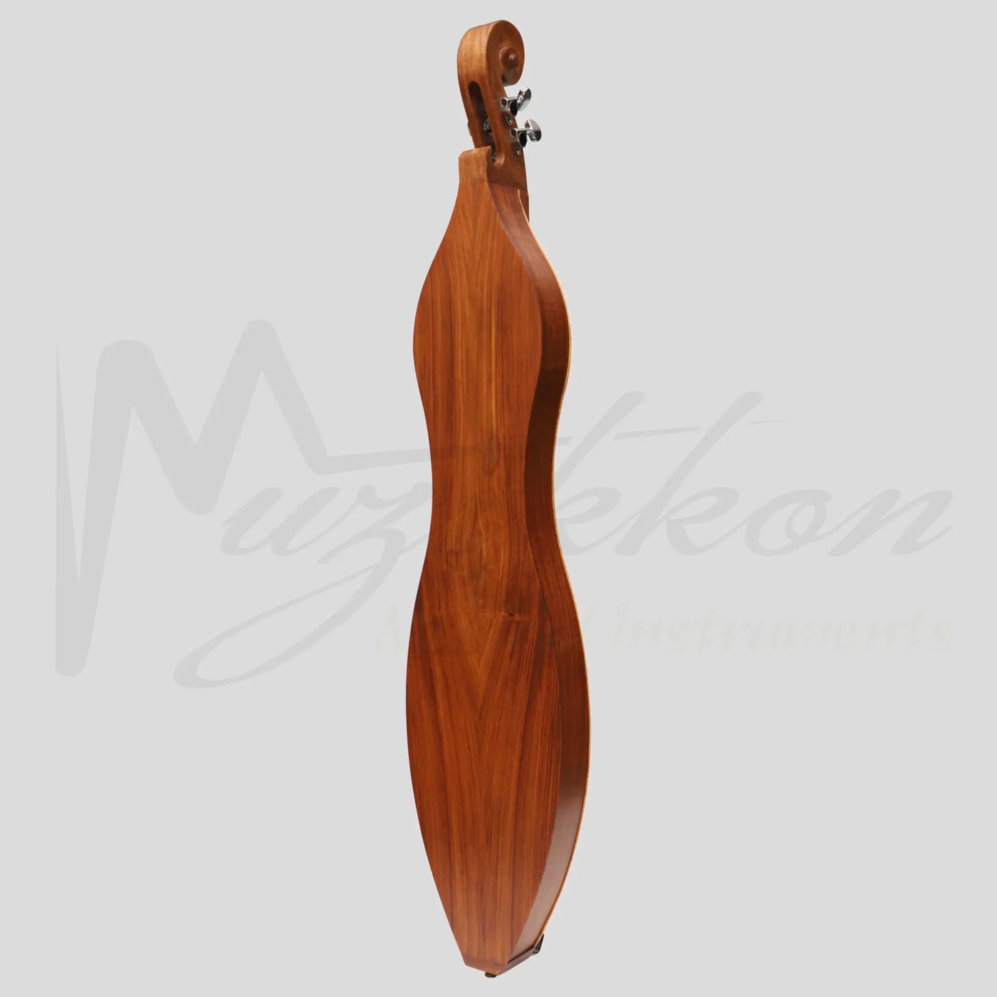 Mountain Dulcimer 4 String F-Hole Rosewood With Nickel Finish Hardware