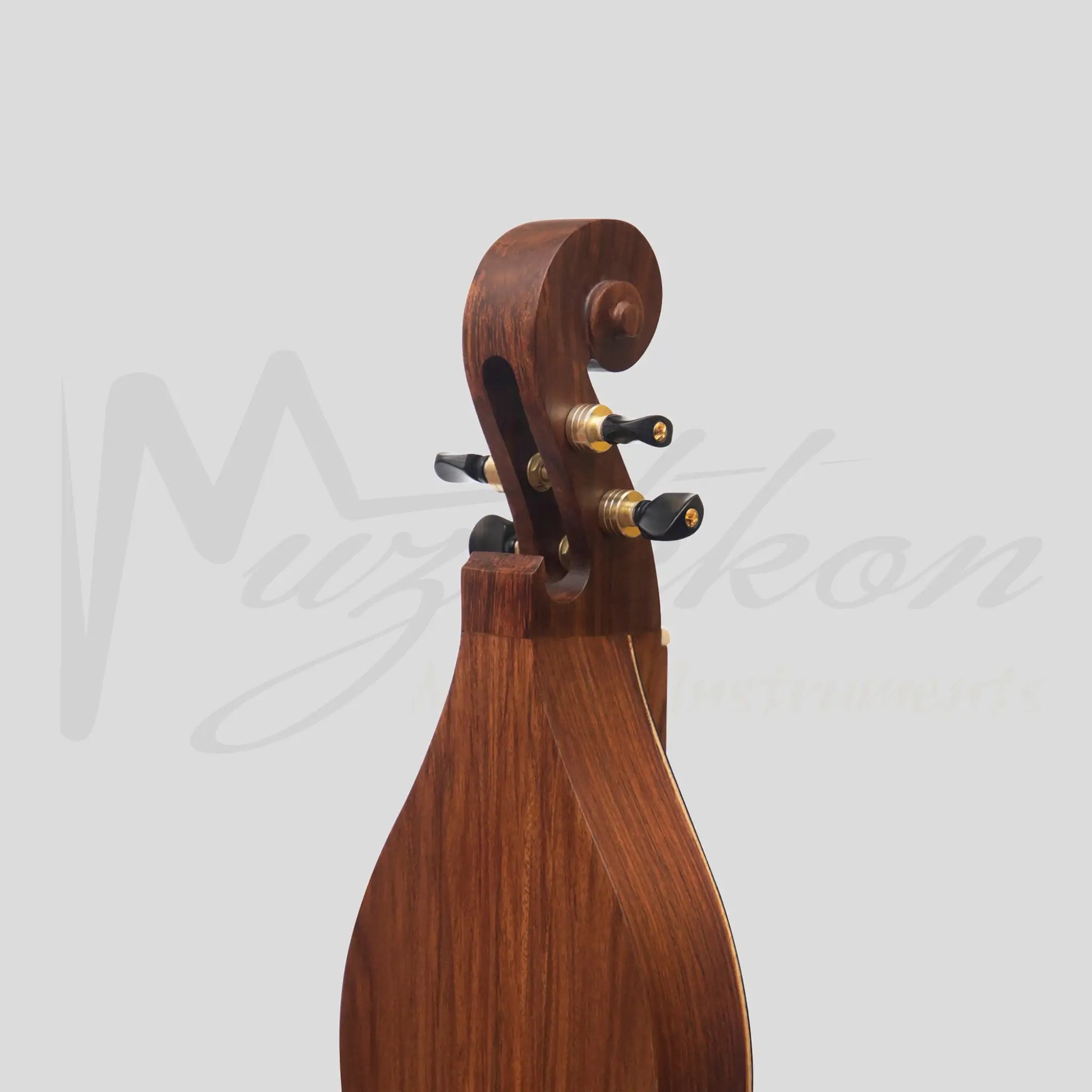 Mountain Dulcimer 4 String F-Hole Rosewood With Purfling
