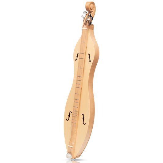 Berg Dulcimer 4 String F-Loch Lacewood mit Nickel Finish Hardware