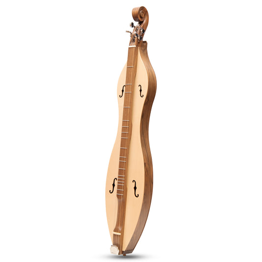 Montagna Dulcimer 4 String F-Hole Noce con Finitura Nichel