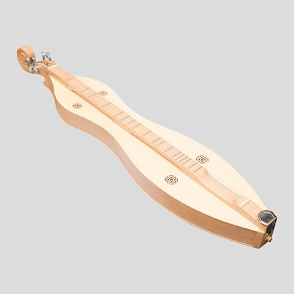 Mountain Dulcimer 4 corde nodo pergamena in pizzo con finitura nichel