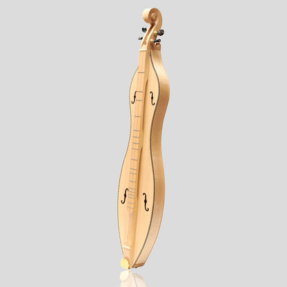 Muzikkon Mountain Dulcimer, acero a 4 corde con pergamena viola