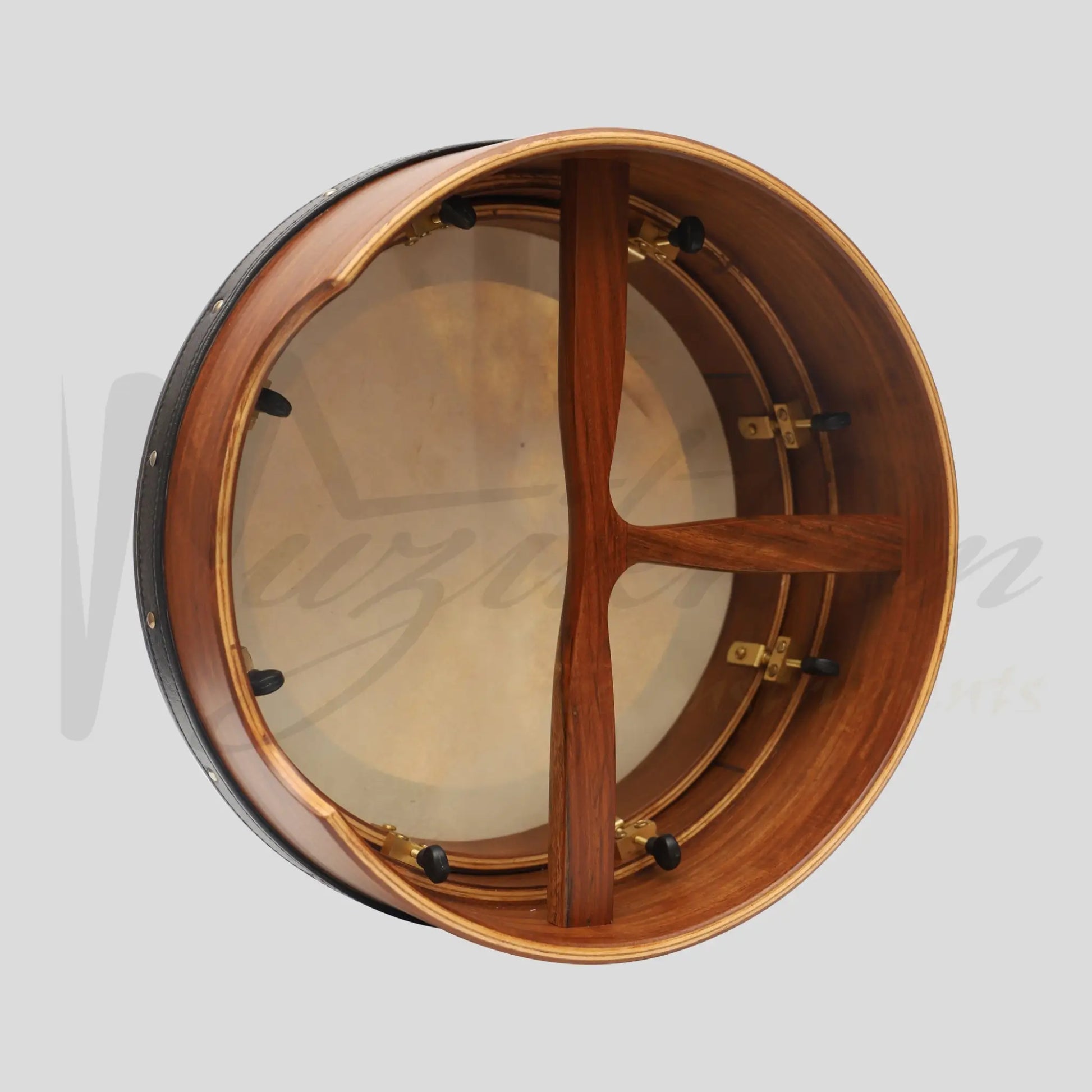 Muzikkon 14”X5’’ (35.5X12.5 Cm) Premium Celtic Irish Bodhran With Easy Tune System Deep Rim