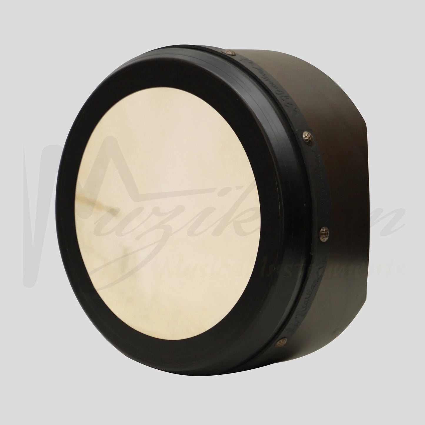 Muzikkon 14”x6’’ Premium Celtic Irish Bodhran with Easy Tune System Deep Rim T-BAR & Taped Finish