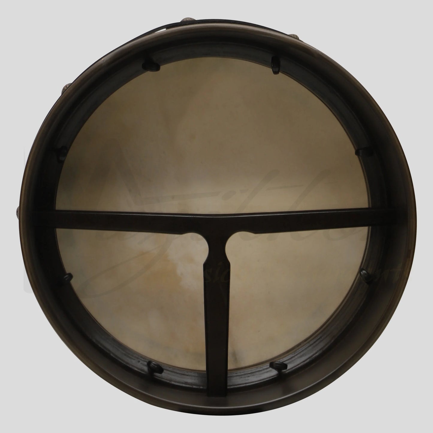 Muzikkon 14”x6’’ Premium Celtic Irish Bodhran with Easy Tune System Deep Rim T-BAR & Taped Finish