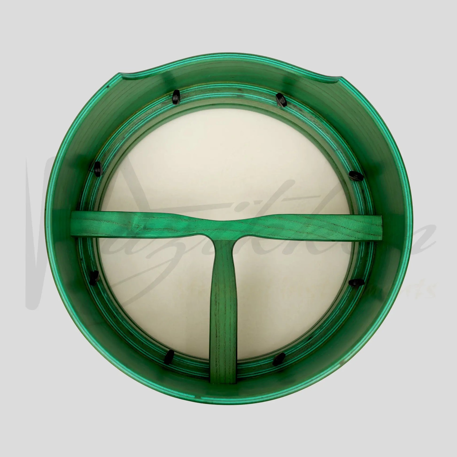 Muzikkon 14”X6’’ Premium Celtic Irish Bodhran With Easy Tune System Deep Rim T-Bar & Taped Finish