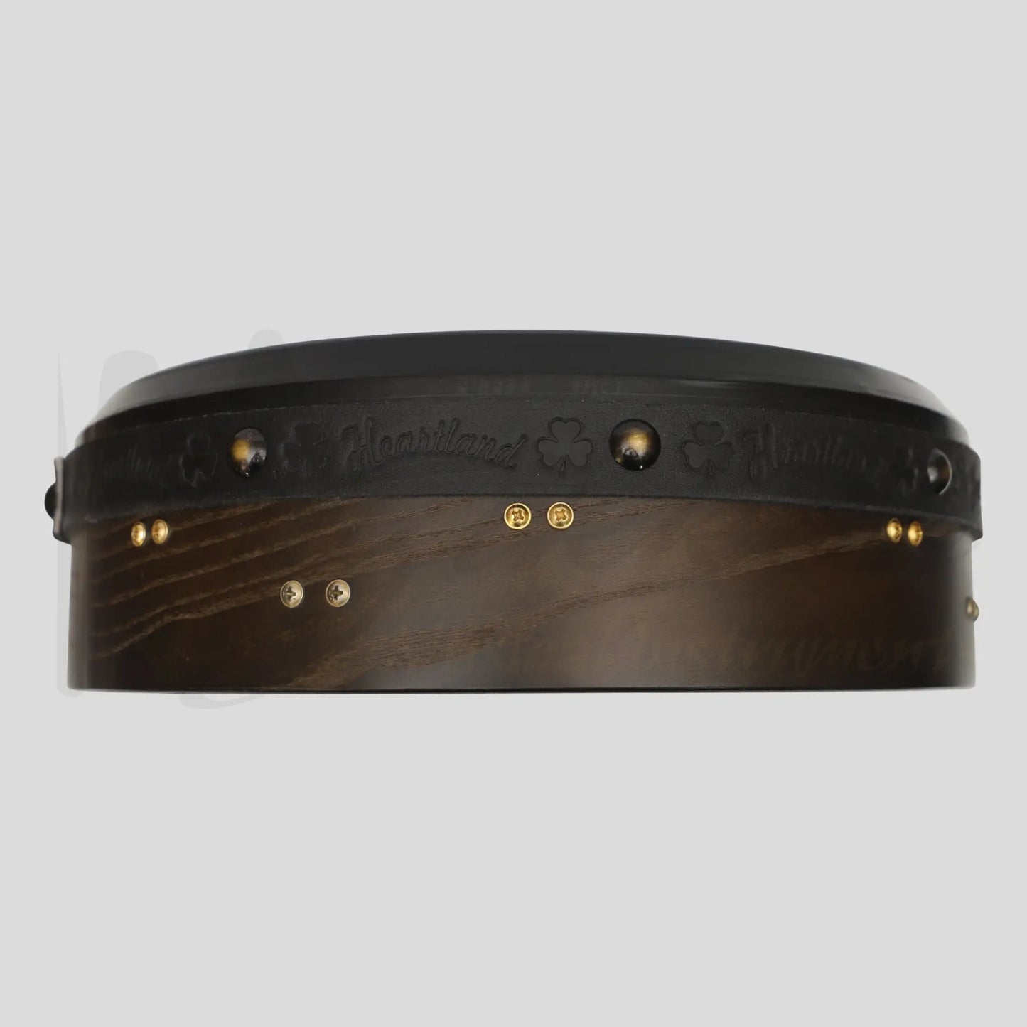 Muzikkon 14’’X4’’ Heartland Tunable Irish Bodhran With T-Bar & Taped Finish Deep Tune