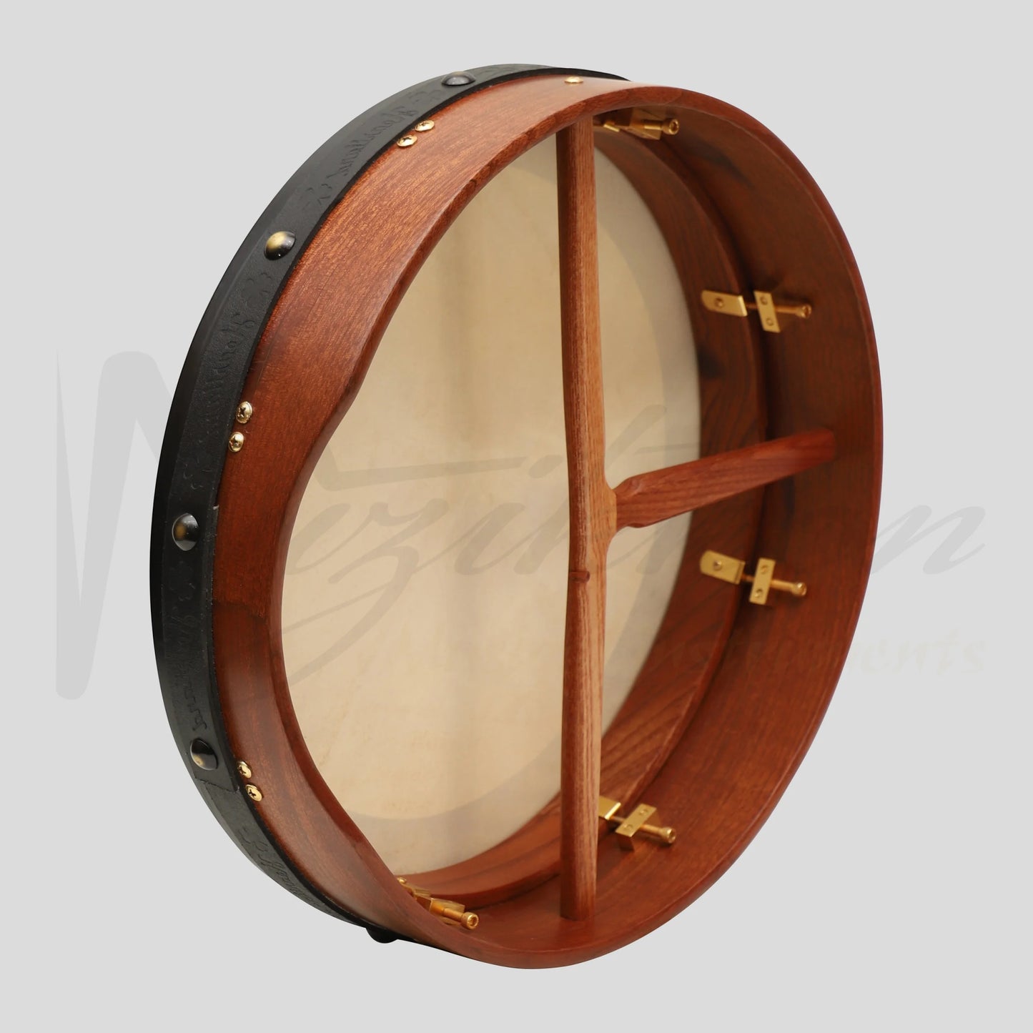 Muzikkon 14’’X4’’ (35.6 cm x 10.2 cm) Heartland Tunable Irish Bodhran Drum