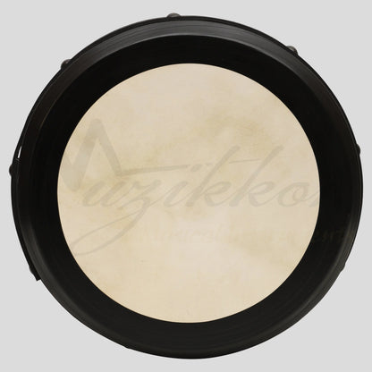 Muzikkon 14’’X6’’ Heartland Tunable Irish Bodhran Drum Deep Rim with T-BAR & Taped Finish Deep Tune