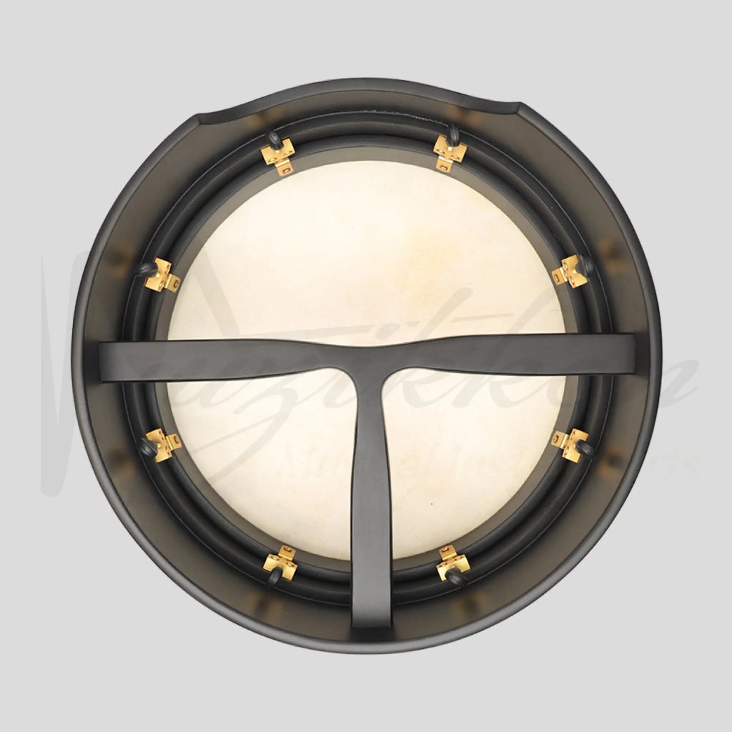 Muzikkon 15”X5’’ (38X12.5 Cm) Premium Celtic Irish Bodhran With Easy Tune System Deep Rim T-