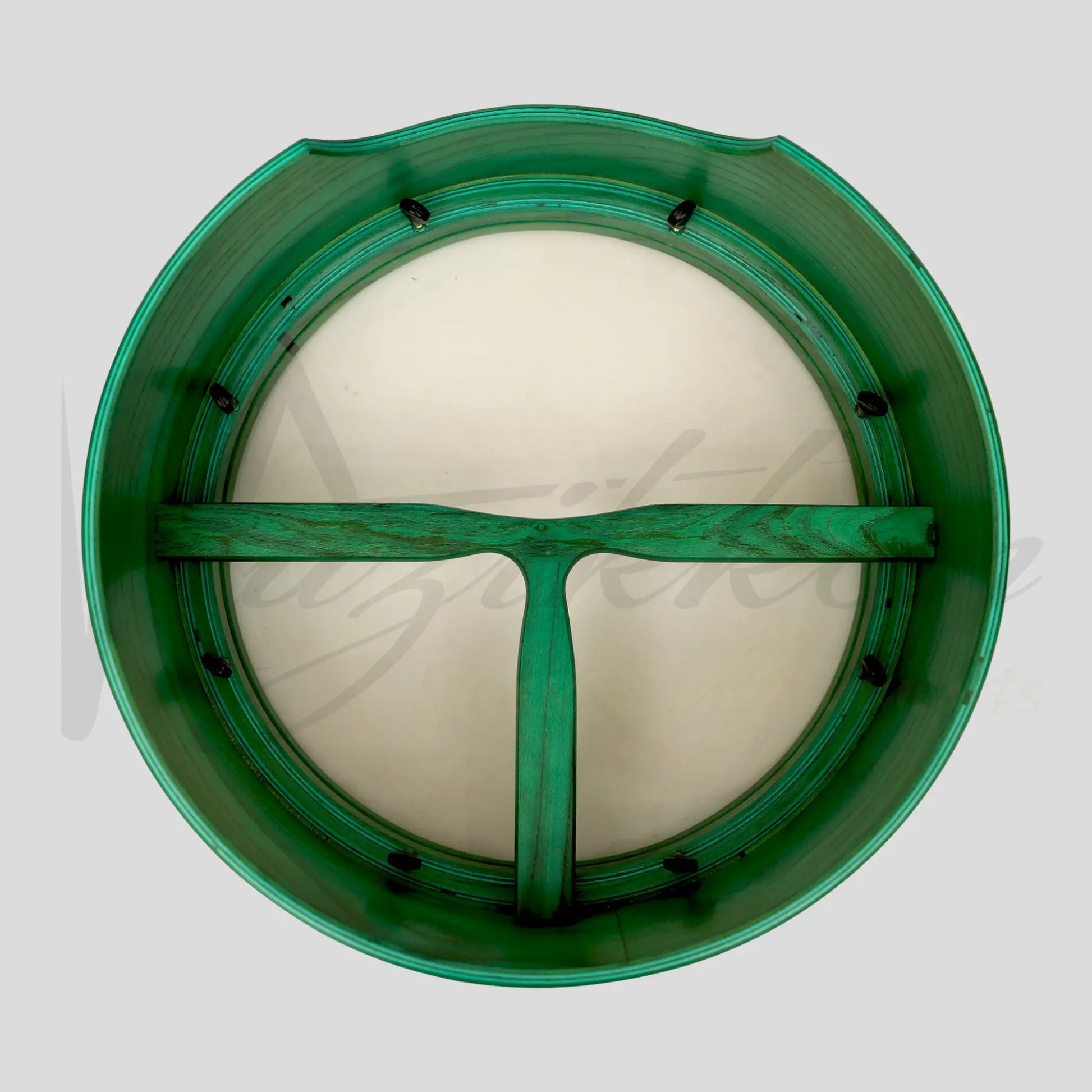 Muzikkon 15”X6’’ Premium Celtic Irish Bodhran With Easy Tune System Deep Rim T-Bar & Taped Finish