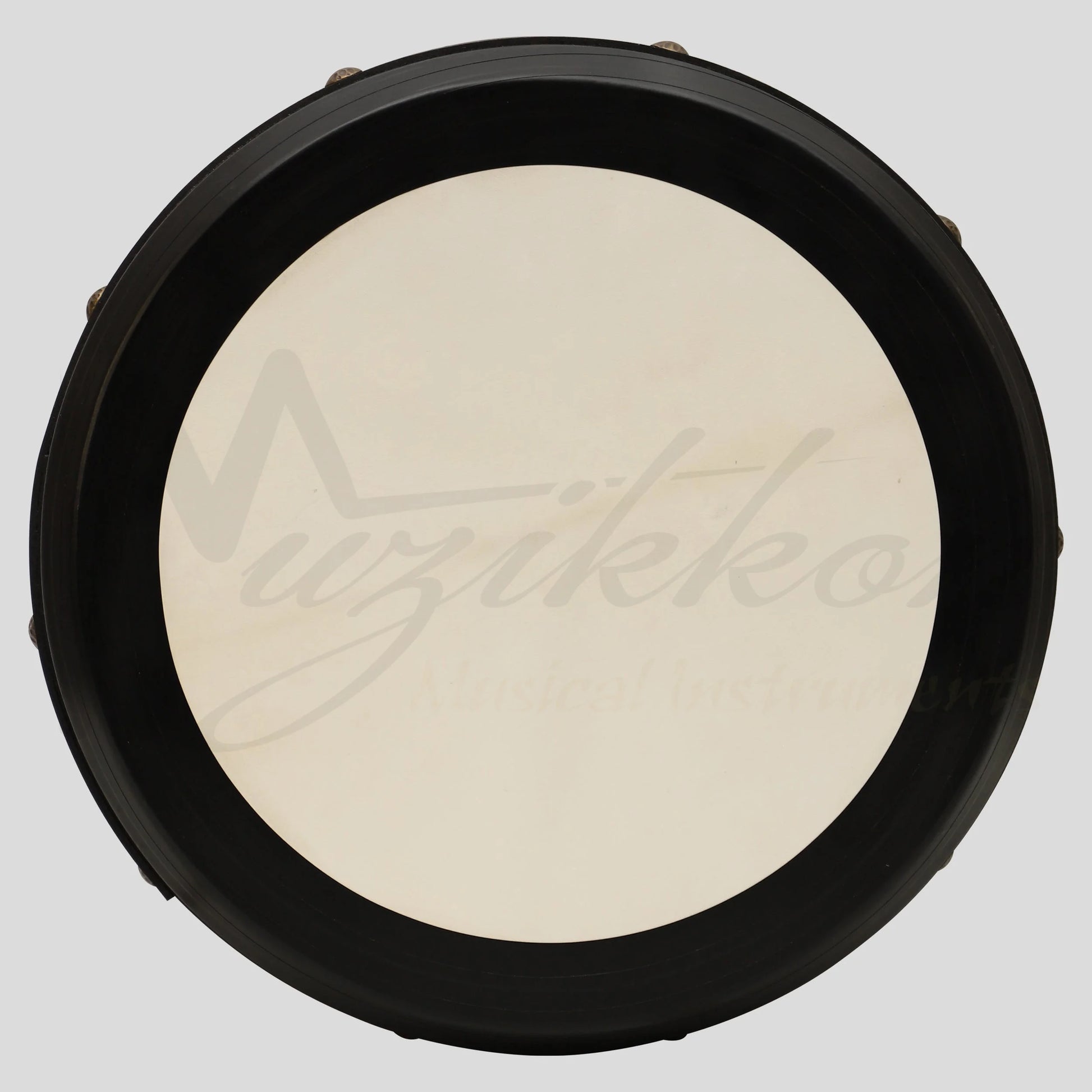 Muzikkon 15”x6’’ Premium Celtic Irish Bodhran with Easy Tune System Deep Rim T-BAR & Taped Finish