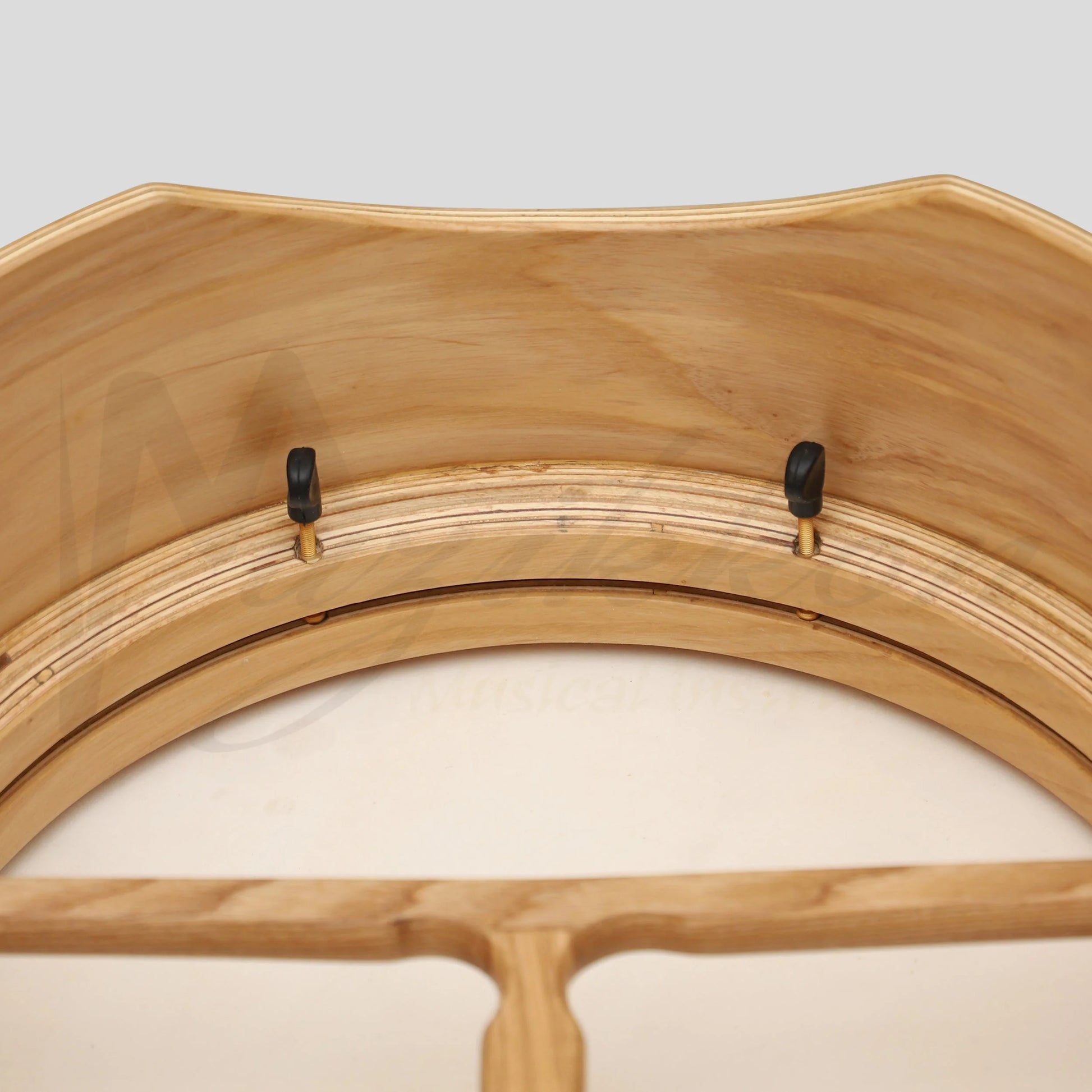 Muzikkon 15”x6’’ Premium Celtic Irish Bodhran with Easy Tune System Deep Rim T-BAR & Taped Finish