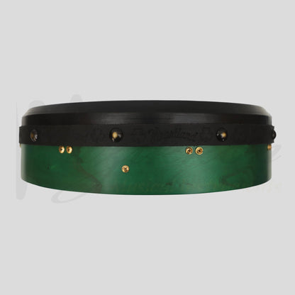 Muzikkon 16’’X4’’ Heartland Tunable Irish Bodhran with T-BAR & Taped Finish Deep Tune Drum