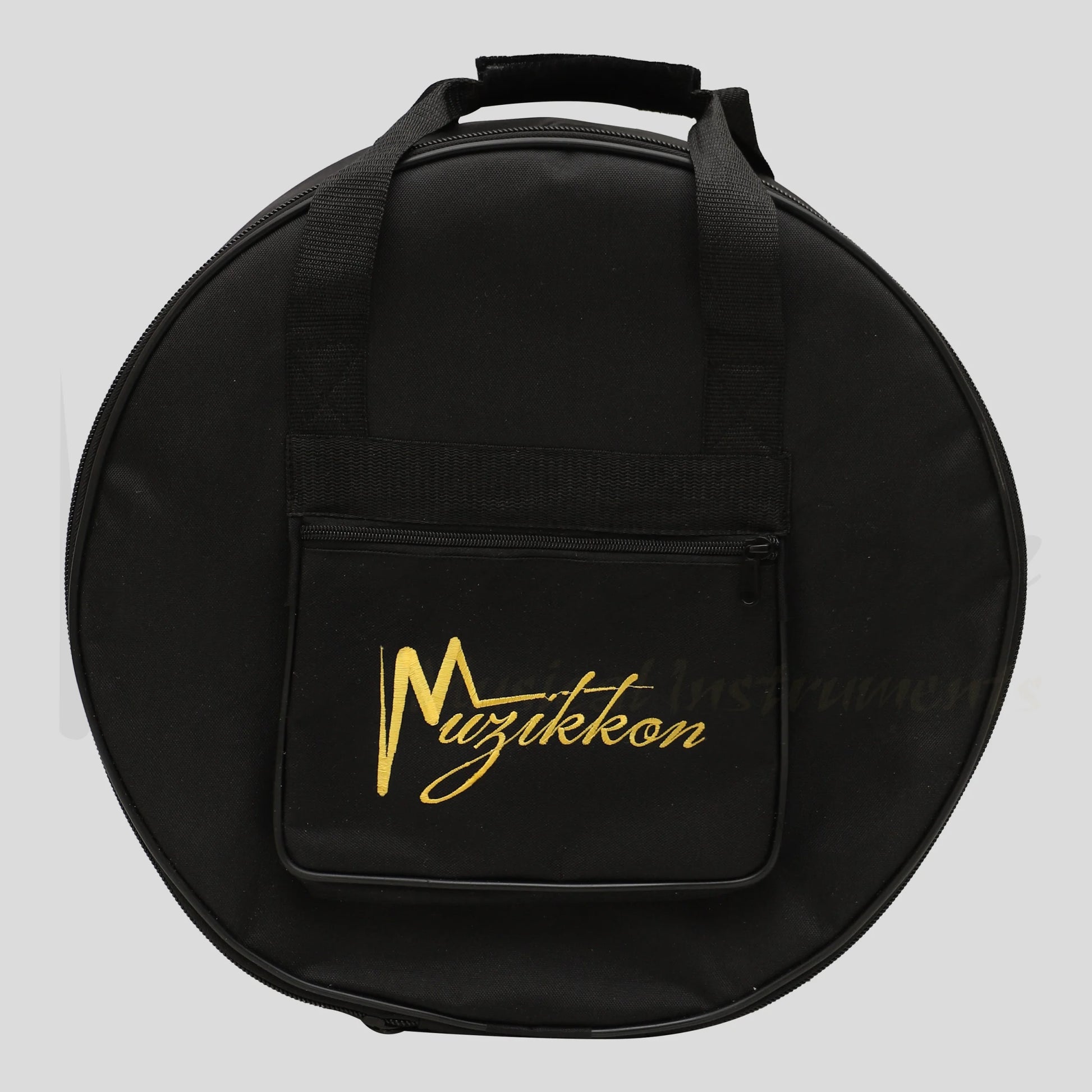 Muzikkon 16’’X4’’ Heartland Tunable Irish Bodhran with T-BAR & Taped Finish Deep Tune Drum