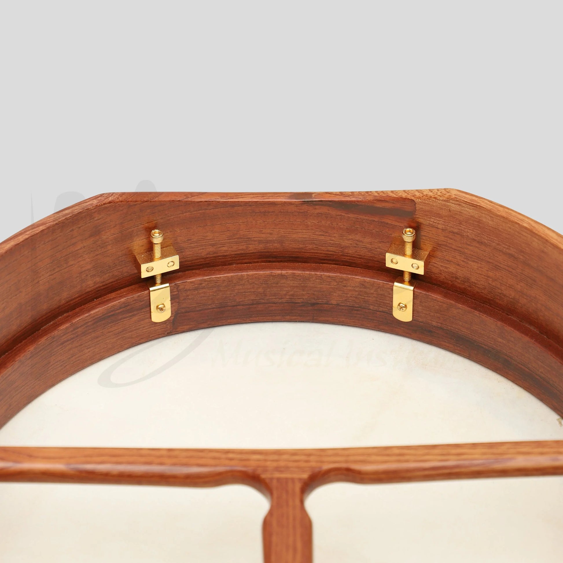 Muzikkon 16’’X4’’ Heartland Tunable Irish Bodhran with T-BAR & Taped Finish Deep Tune Drum