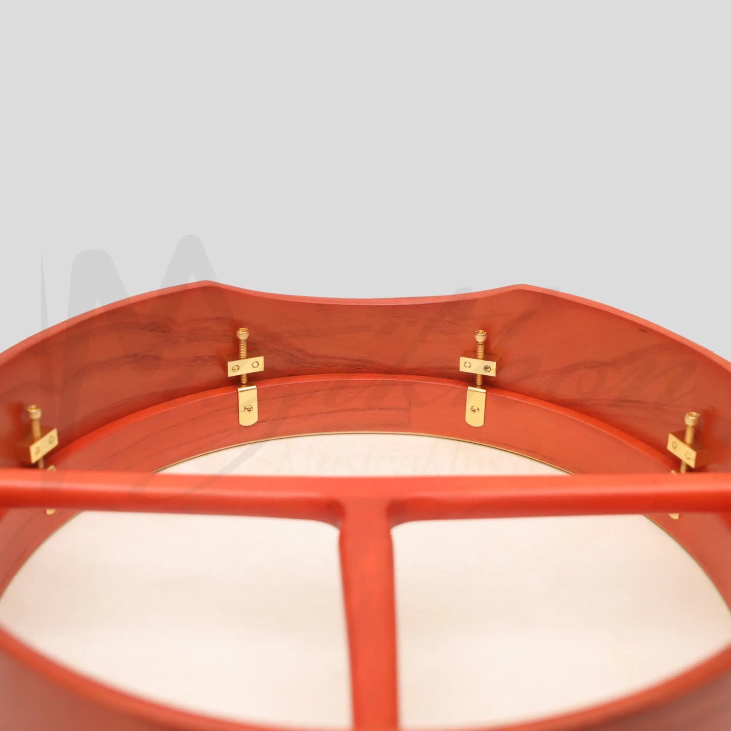 Muzikkon 16’’X4’’ Heartland Tunable Irish Bodhran with T-BAR & Taped Finish Deep Tune Drum