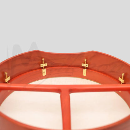 Muzikkon 16’’X4’’ Heartland Tunable Irish Bodhran with T-BAR & Taped Finish Deep Tune Drum