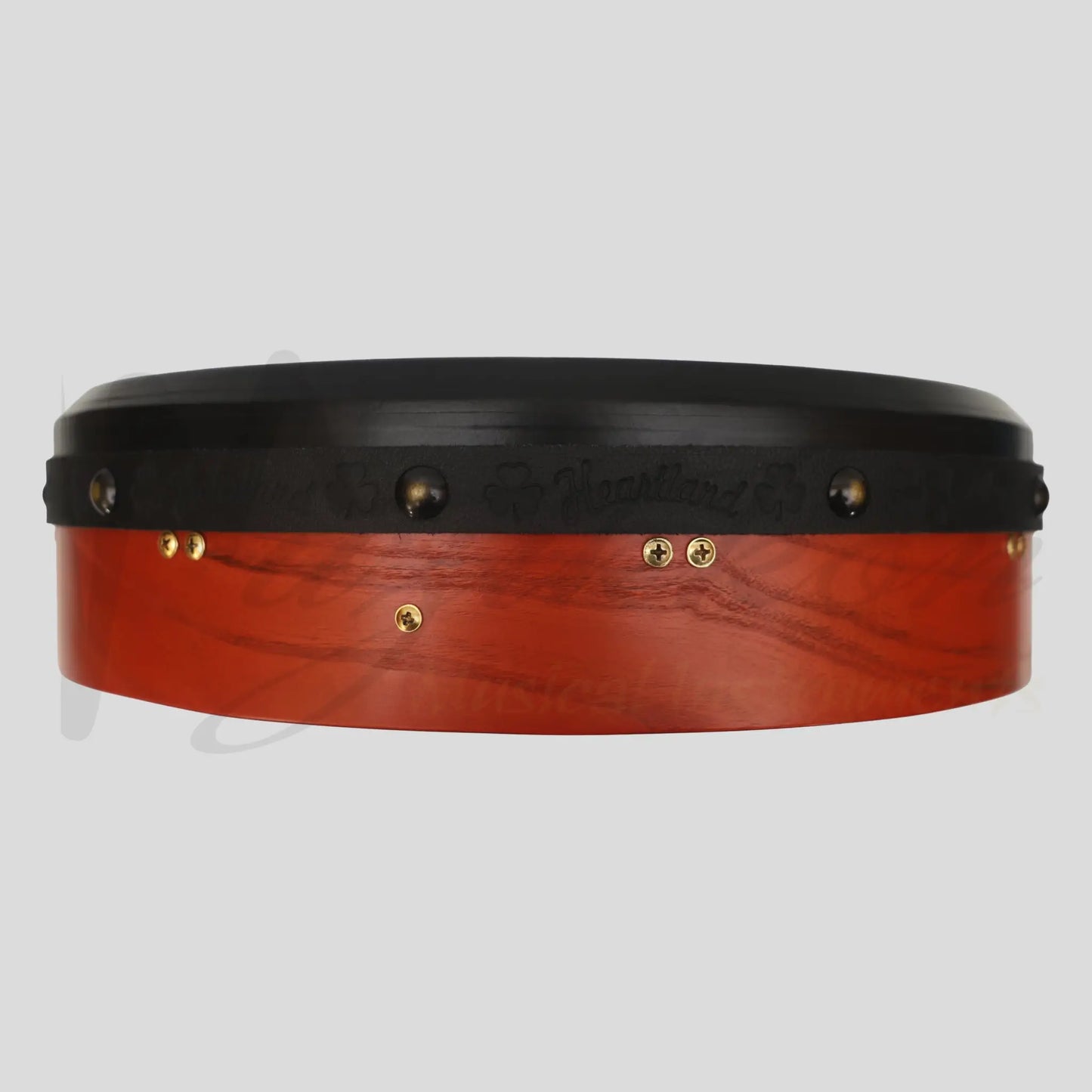 Muzikkon 16’’X4’’ Heartland Tunable Irish Bodhran with T-BAR & Taped Finish Deep Tune Drum