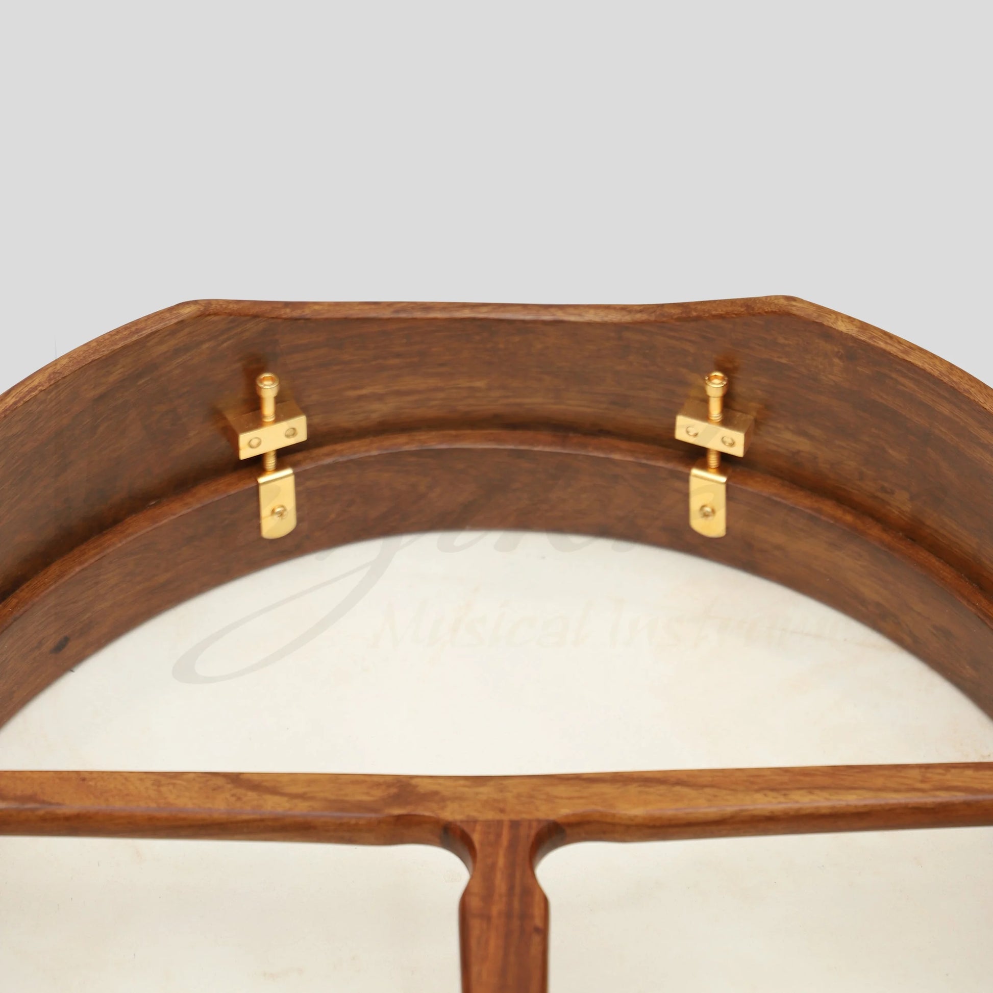 Muzikkon 16’’X4’’ Heartland Tunable Irish Bodhran with T-BAR & Taped Finish Deep Tune Drum