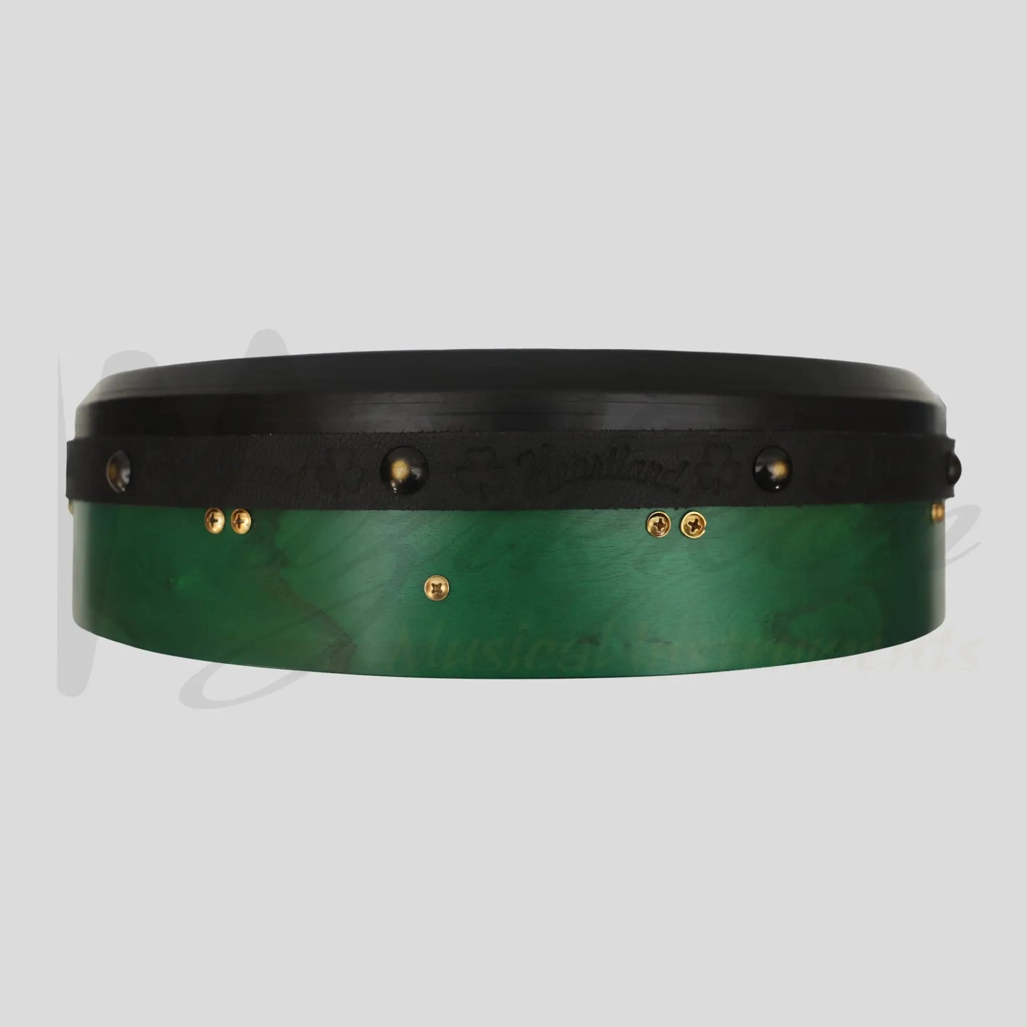 Muzikkon 16’’X4’’ Heartland Tunable Irish Bodhran with T-BAR & Taped Finish Deep Tune Drum