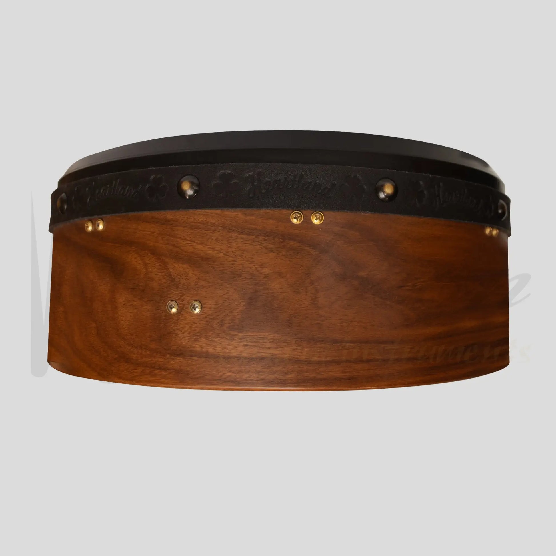 Muzikkon 16’’X6’’ Heartland Tunable Irish Bodhran Drum Deep Rim with T-BAR & Taped Finish Deep Tune Celtic Irish