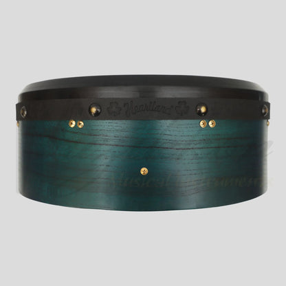 Muzikkon 16’’X6’’ Heartland Tunable Irish Bodhran Drum Deep Rim with T-BAR & Taped Finish Deep Tune Celtic Irish