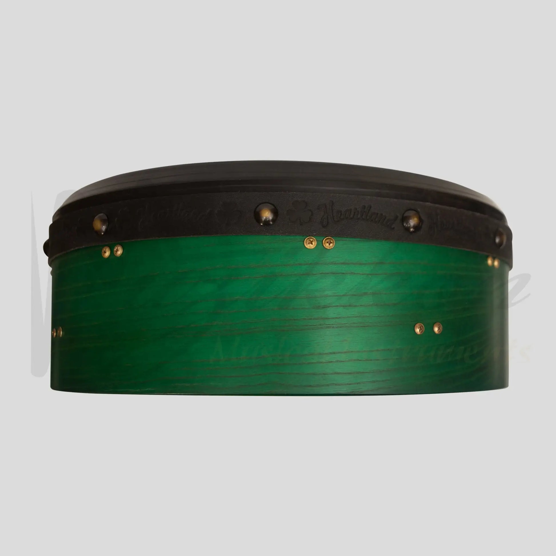 Muzikkon 16’’X6’’ Heartland Tunable Irish Bodhran Drum Deep Rim with T-BAR & Taped Finish Deep Tune Celtic Irish