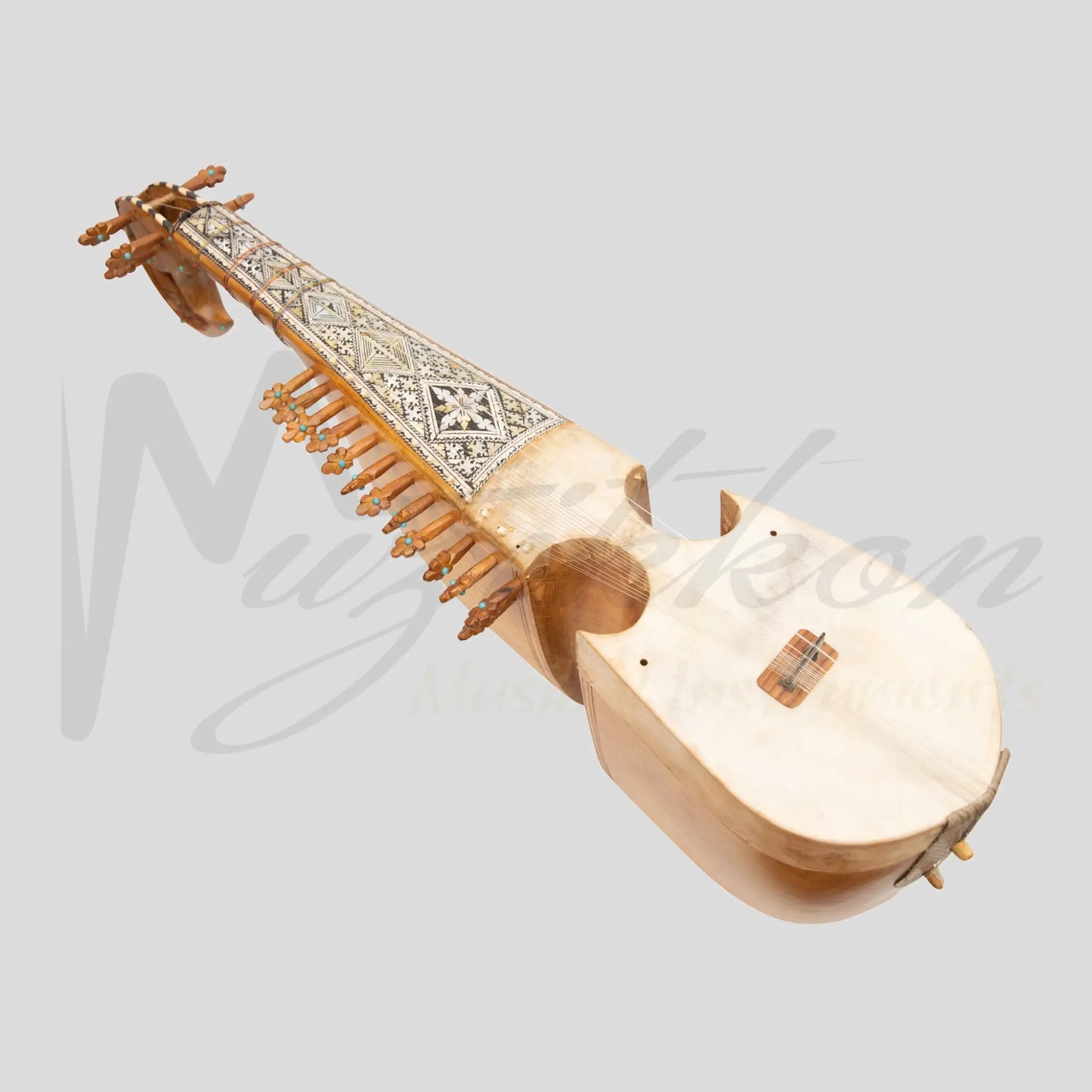 Muzikkon Afghani Rubab Full Sadafi Mulberry