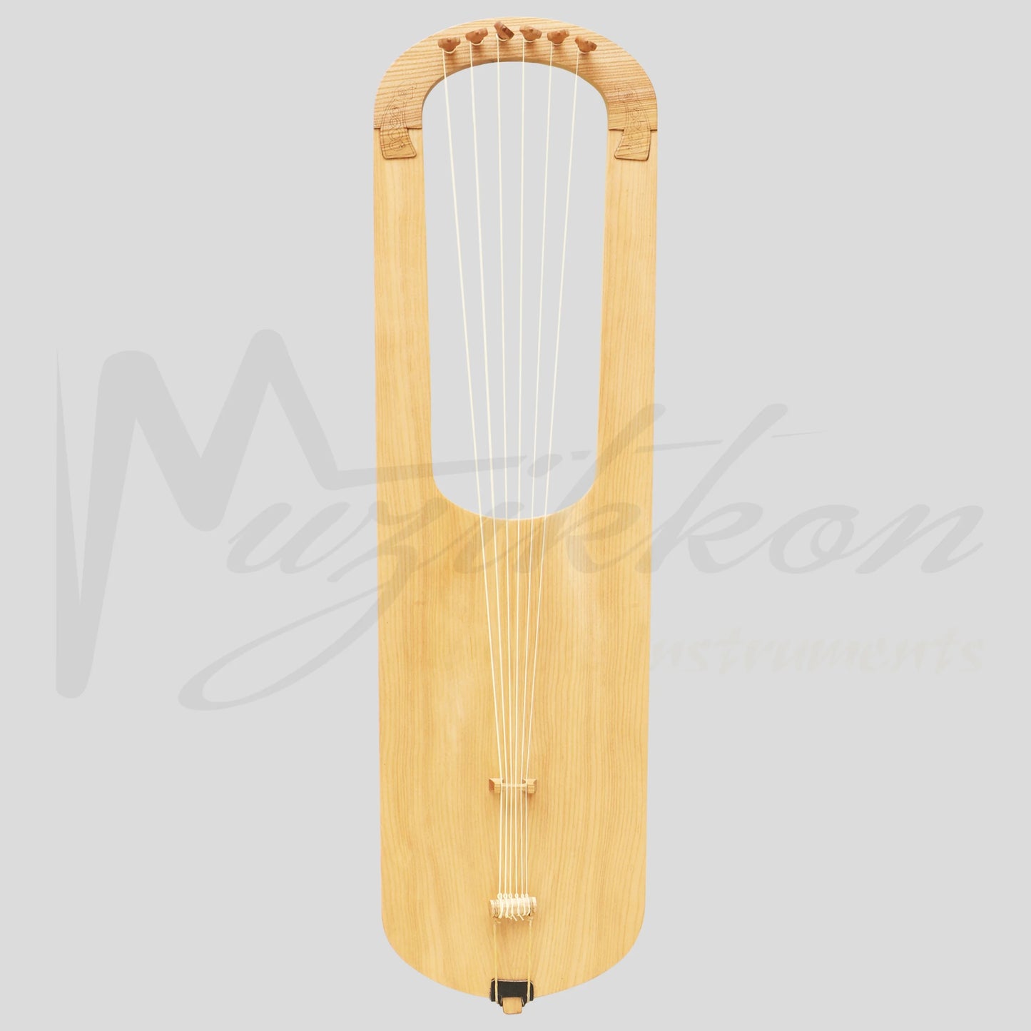 Muzikkon Anglo Saxon Lyre Harp After Prittlewell Lyre Mid 7th Century