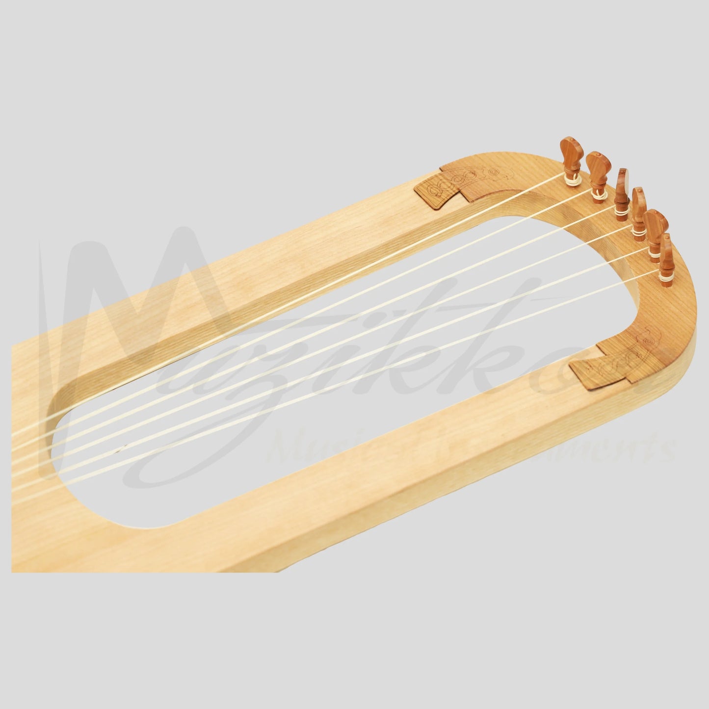 Muzikkon Anglo Saxon Lyre Harp After Prittlewell Lyre Mid 7th Century