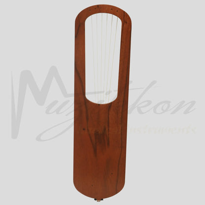 Muzikkon Anglo Saxon Lyre Harp Mahogany After Prittlewell Lyre Mid 7th Century
